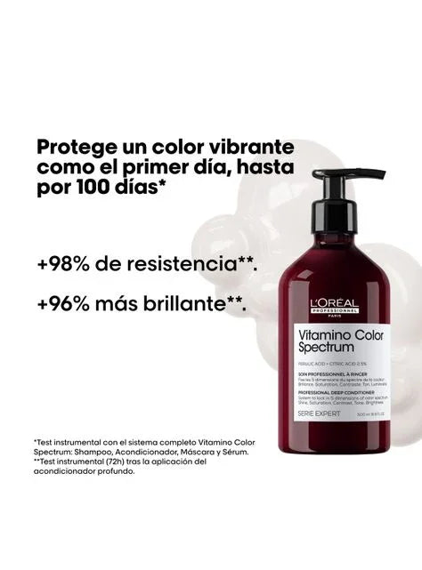 SERIE EXPERT, VITAMINO COLOR SPECTRUM, ACONDICIONADOR 750ml