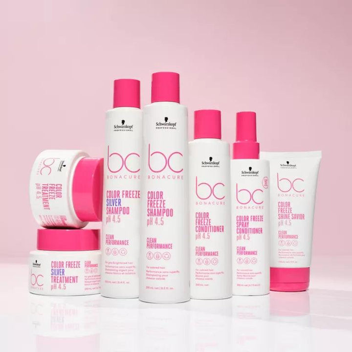 BC COLOR FREEZE pH 4.5 SHAMPOO PARA DECOLORADOS Y CANAS (SILVER) - 250ml