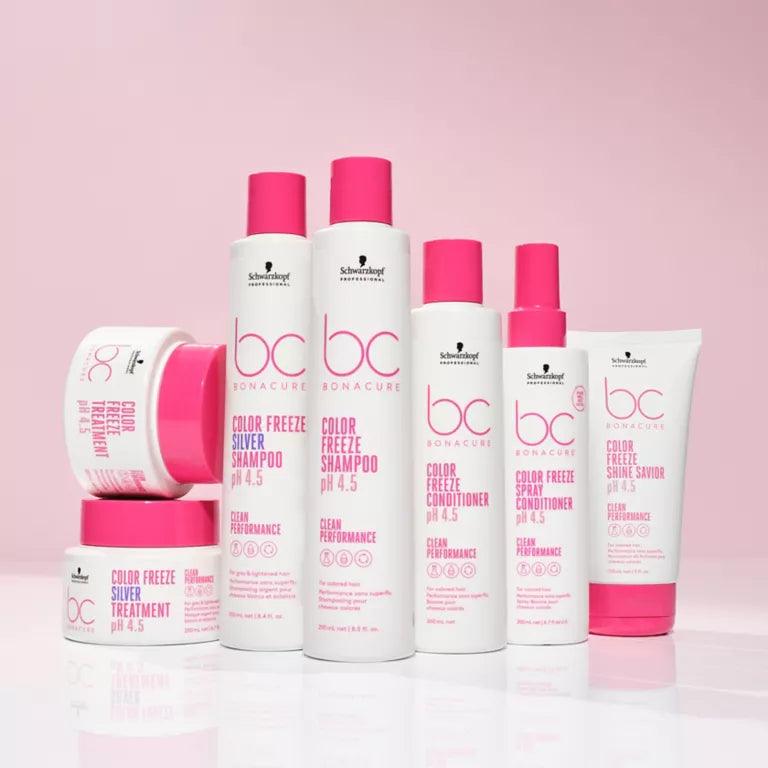 BC COLOR FREEZE pH 4.5 SHAMPOO PARA DECOLORADOS Y CANAS (SILVER) - 1000ml