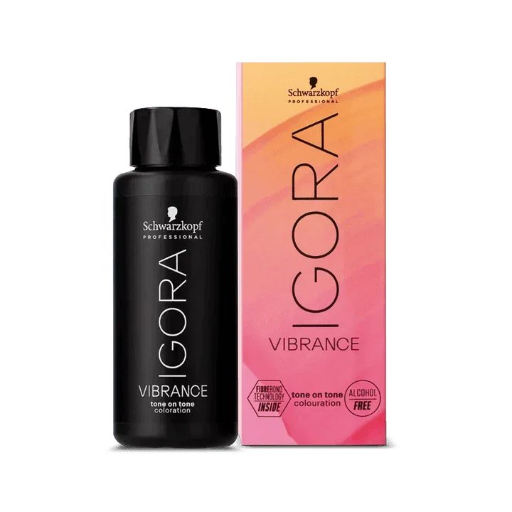 IGORA VIBRANCE - CENIZA, HUMO Y MATE - Coloración DemiPermanente SIN Amoníaco - 60ml