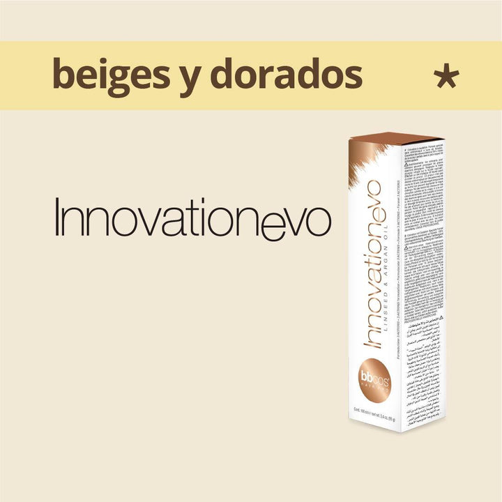 INNOVATION EVO - BEIGES y DORADOS - Coloración Permanente - 100ml