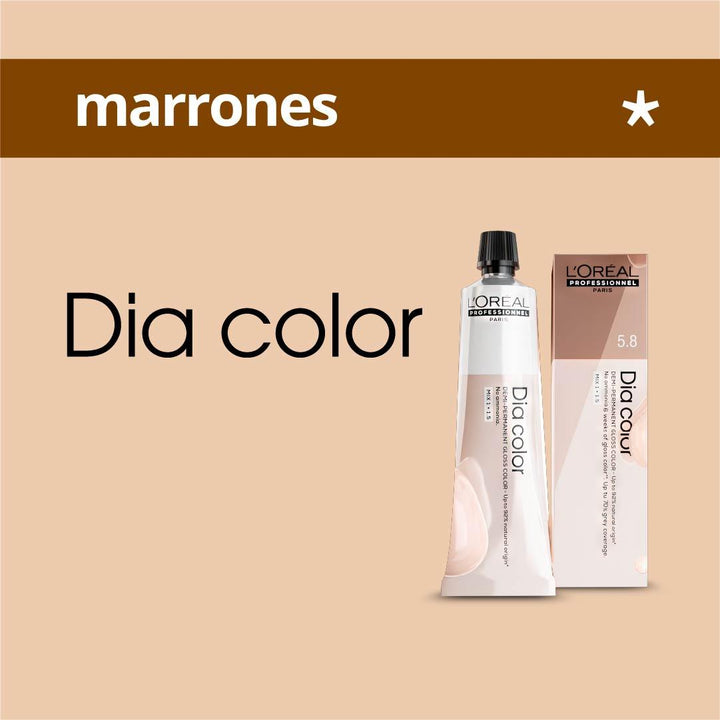 DIA COLOR - MARRONES - Coloración DemiPermanente SIN Amoníaco - 60ml