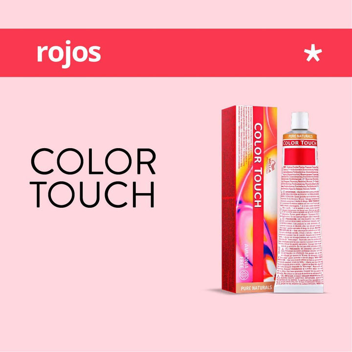 COLOR TOUCH - ROJOS - Coloración Demi Permanente SIN Amoníaco - 60ml
