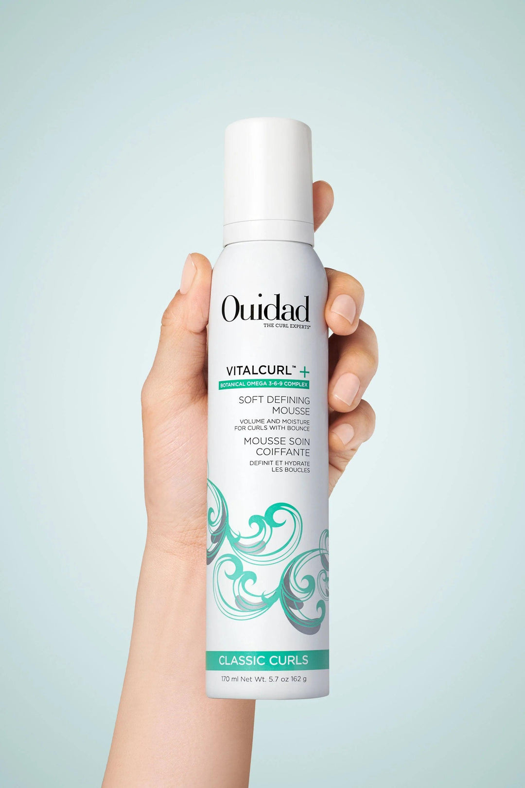VITALCURL PLUS CUSHIONING, MOUSSE SUAVE 162 ml