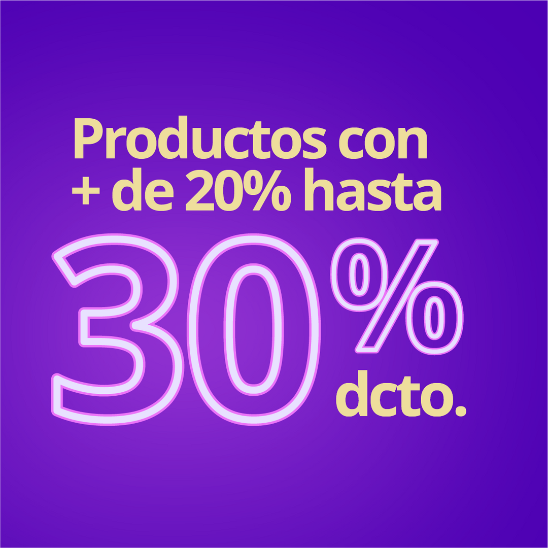 21% a 30% de descuento