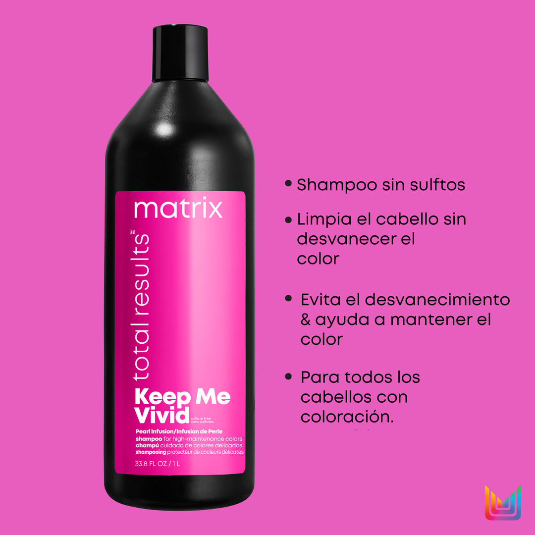 KEEP ME VIVID, CUIDADO DEL COLOR, SHAMPOO SIN SULFATOS 1000 ml