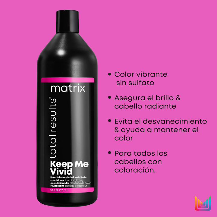 KEEP ME VIVID, CUIDADO DEL COLOR, ACONDICIONADOR 1000 ml