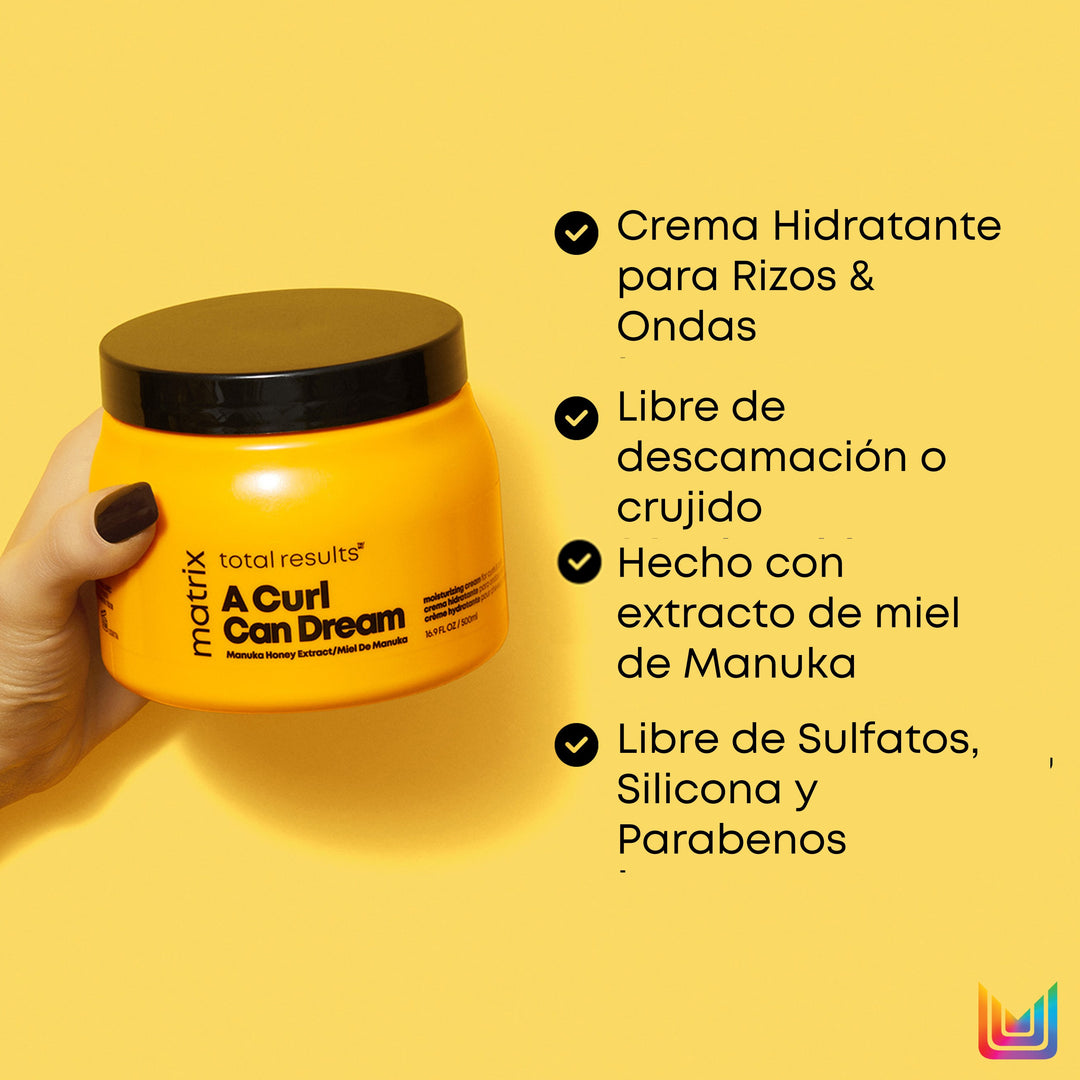 A CURL CAN DREAM, RIZOS Y RULOS, CREMA LEAVE IN 500 ml