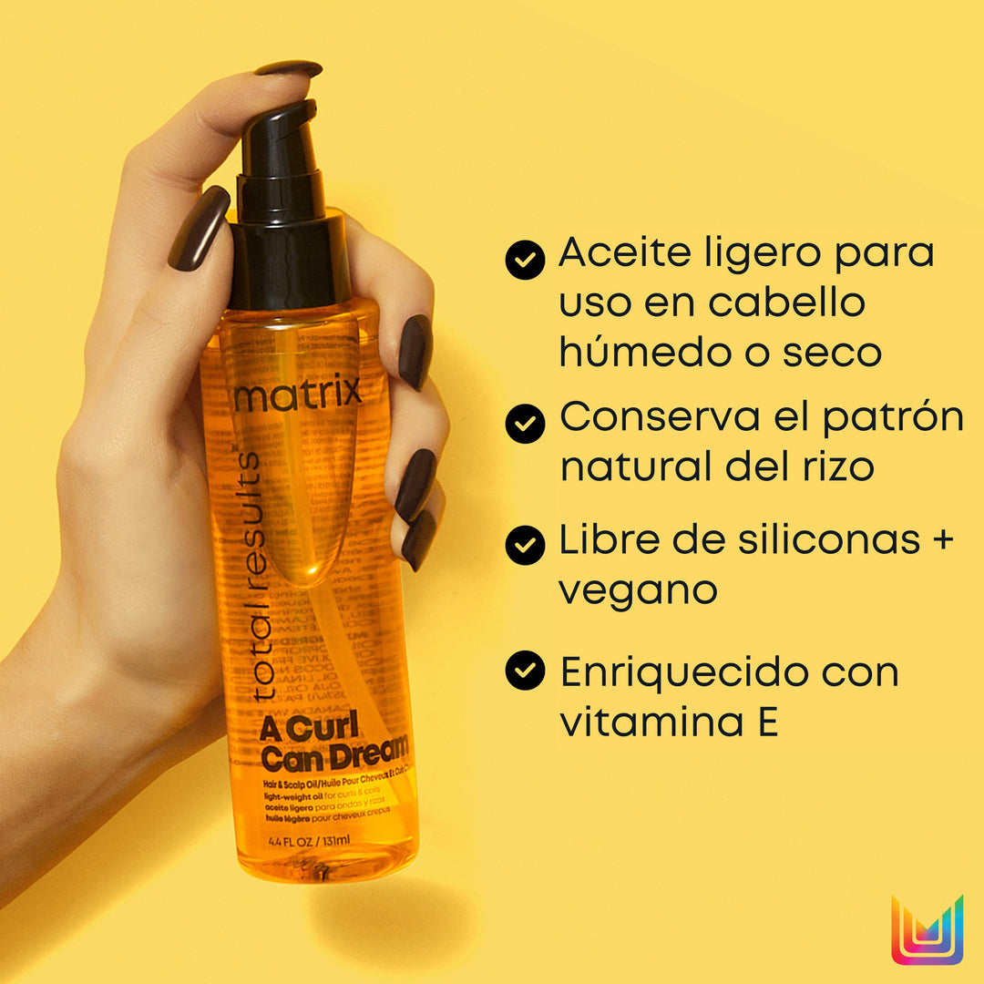 A CURL CAN DREAM, RIZOS Y RULOS, ACEITE 150 ml