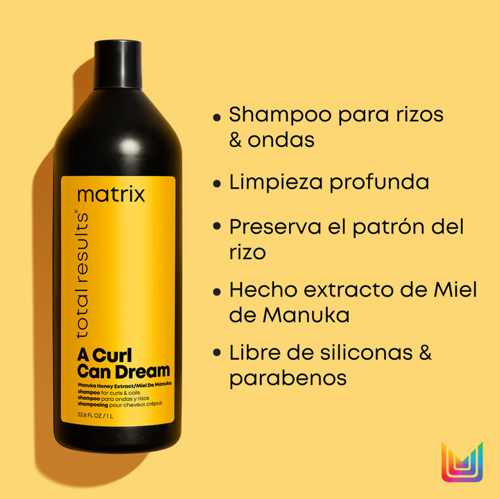 A CURL CAN DREAM, RIZOS Y RULOS, SHAMPOO LIMPIEZA PROFUNDA 1000 ml