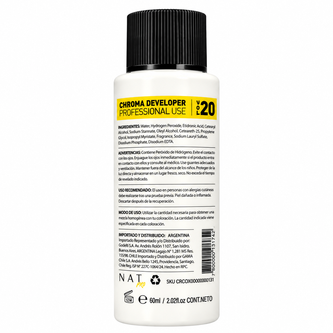 OpenBox - Loción Activadora 20 Vol (6%) – W NAT Wella Professionals - 60 ml