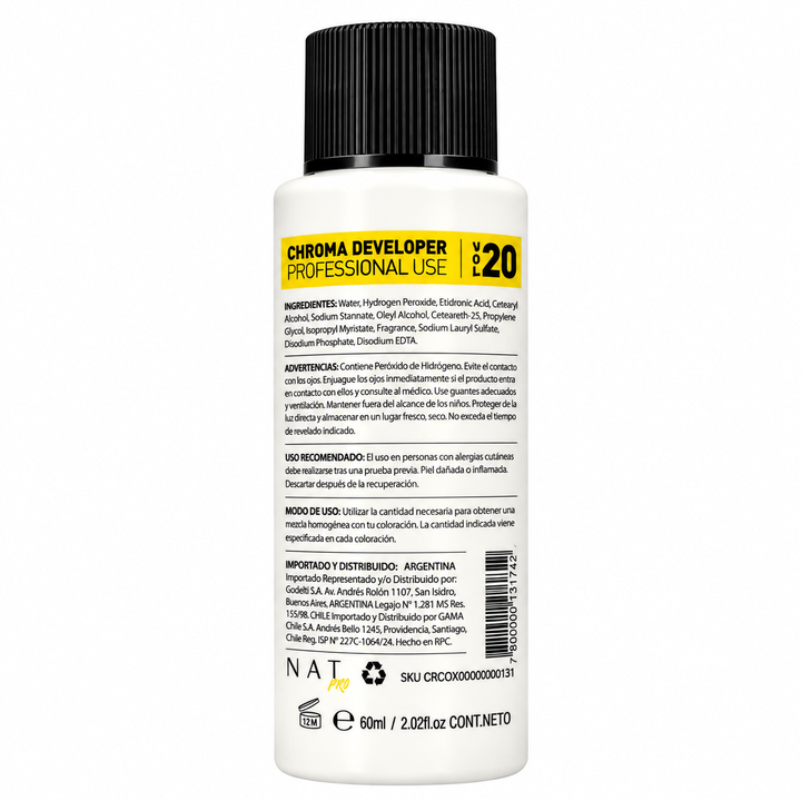OpenBox - Loción Activadora 20 Vol (6%) – W NAT Wella Professionals - 60 ml