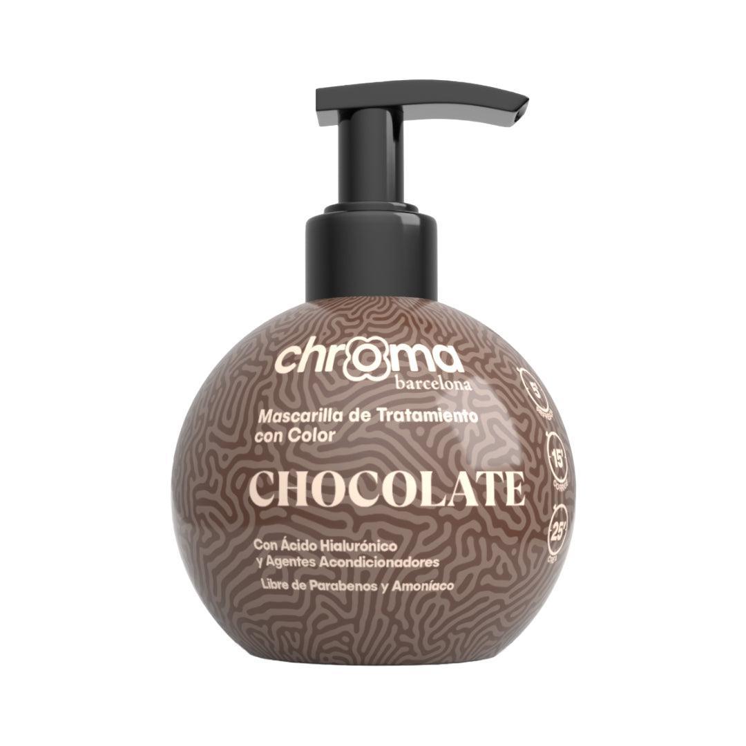 CHROMA BARCELONA - MARRONES - Mascarilla con color - 250ml