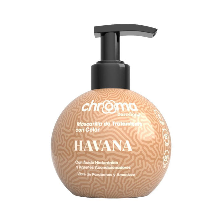 CHROMA BARCELONA - MARRONES - Mascarilla con color - 250ml