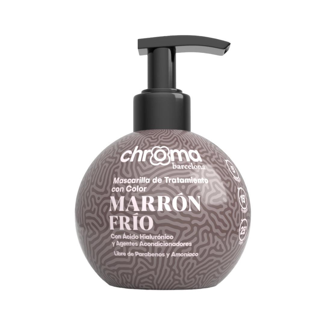 CHROMA BARCELONA - MARRONES - Mascarilla con color - 250ml