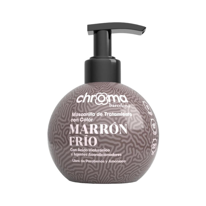 CHROMA BARCELONA - MARRONES - Mascarilla con color - 250ml