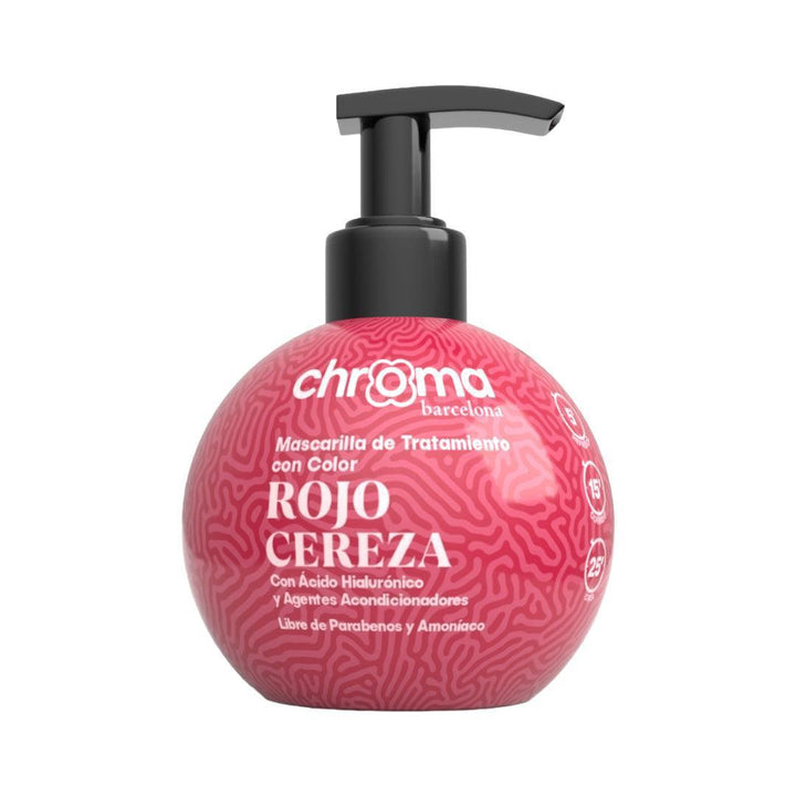 CHROMA BARCELONA - ROJOS - Mascarilla con color - 250ml