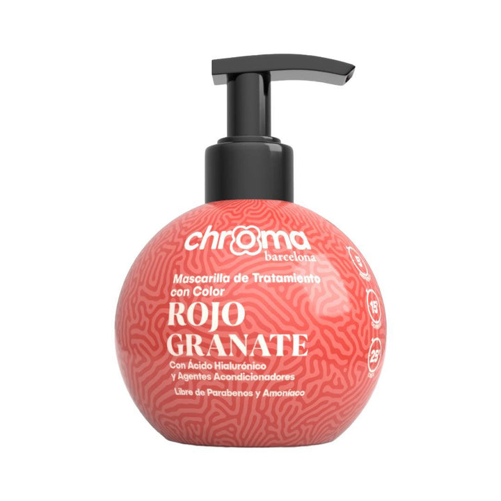 CHROMA BARCELONA - ROJOS - Mascarilla con color - 250ml