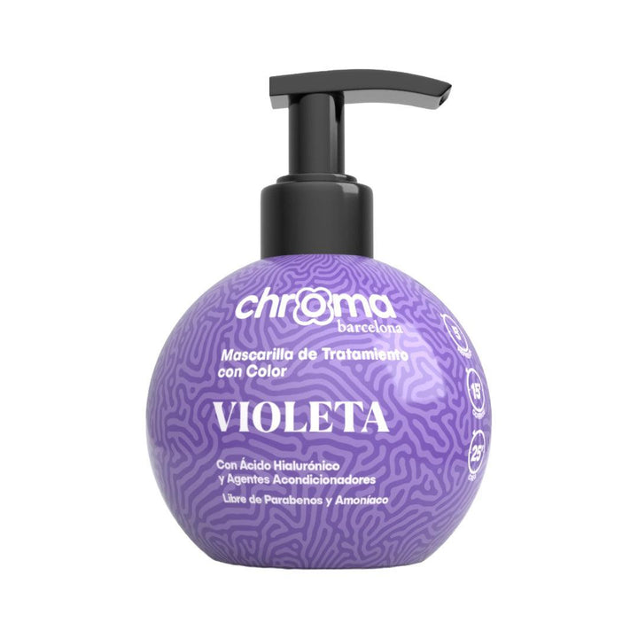 CHROMA BARCELONA VIOLETA - Mascarilla con color - 250ml