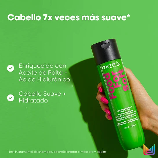 FOOD FOR SOFT, HIDRATACIÓN, SHAMPOO 300 ml