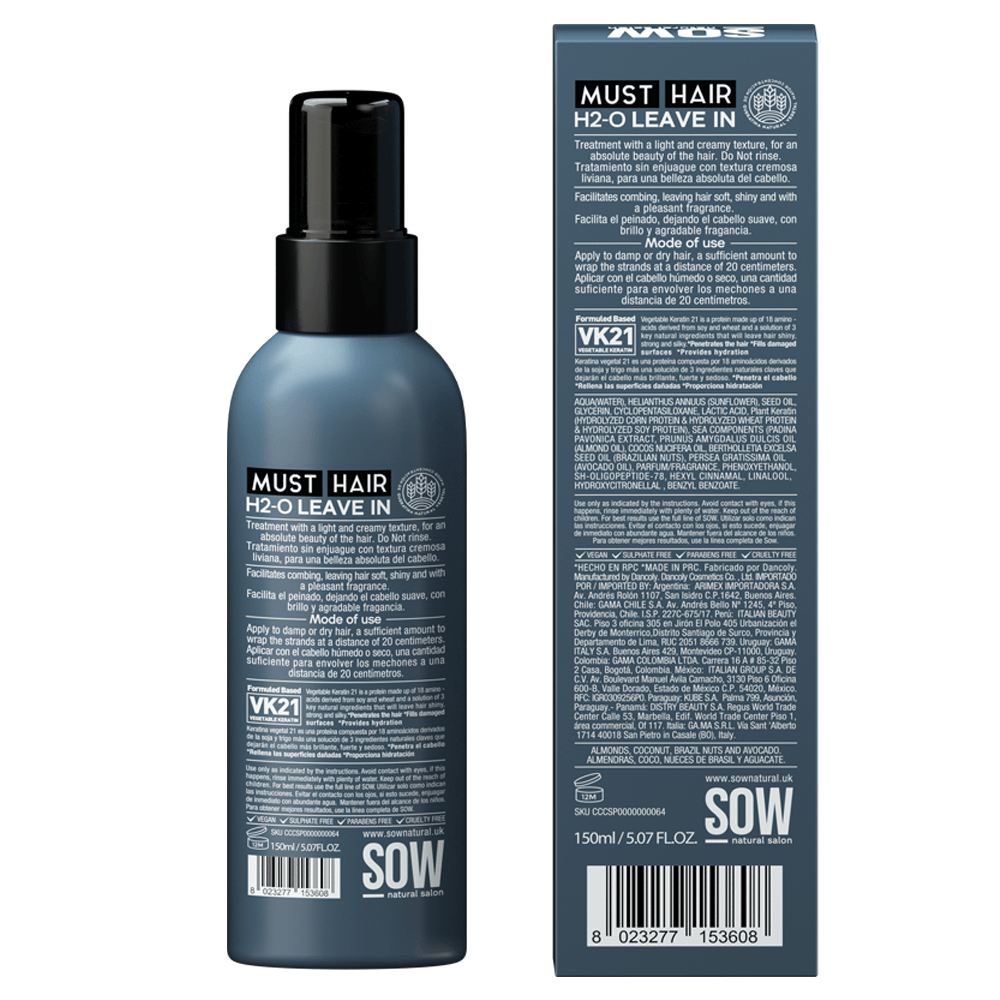 MUST HAIR, H20 LEAVE IN 150ml