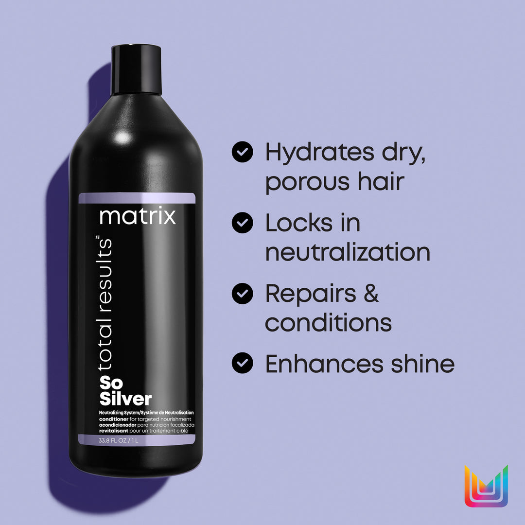 SO SILVER, CUIDADO DEL COLOR, ACONDICIONADOR VIOLETA 1000 ml