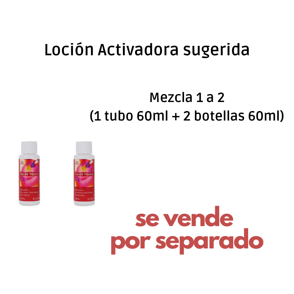 COLOR TOUCH - NATURALES - Coloración Demi Permanente SIN Amoníaco - 60ml