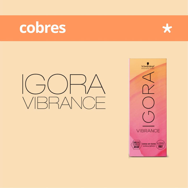 IGORA VIBRANCE - COBRES - Coloración DemiPermanente SIN Amoníaco - 60ml