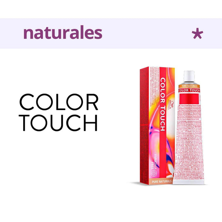 COLOR TOUCH - NATURALES - Coloración Demi Permanente SIN Amoníaco - 60ml