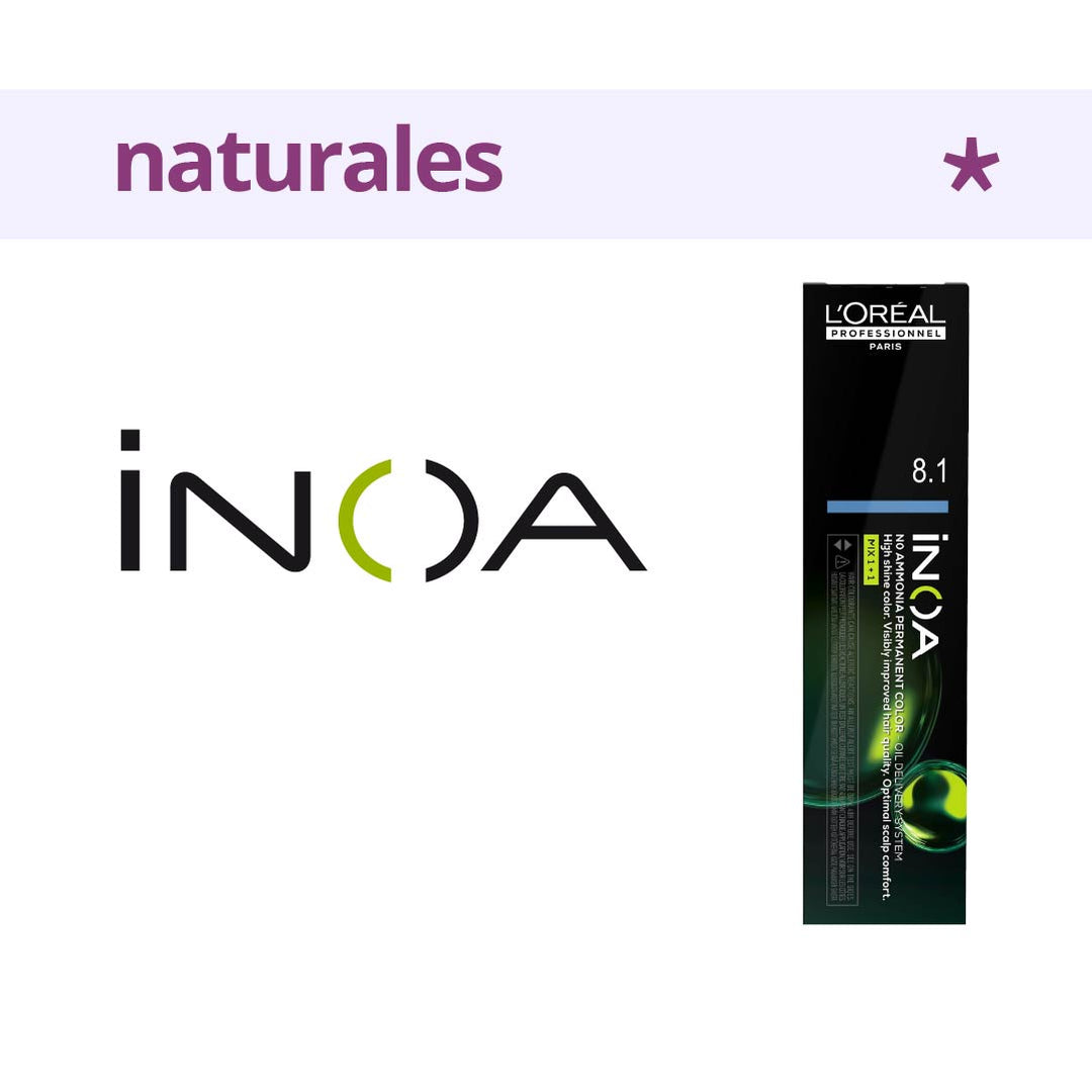 INOA - NATURALES Y FUNDAMENTALES - Coloración Permanente SIN Amoníaco - 60ml