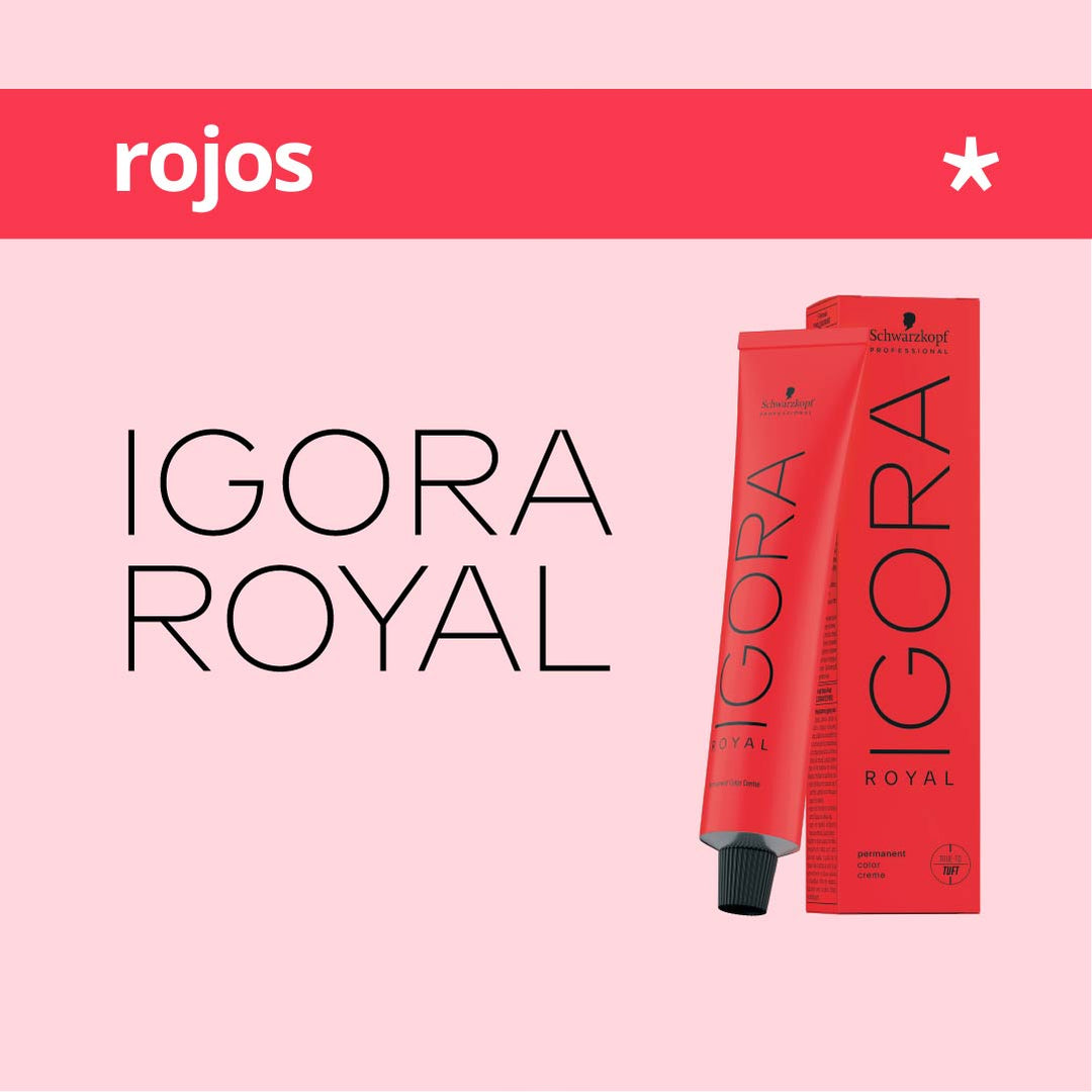 IGORA ROYAL - ROJOS - Coloración Permanente - 60ml