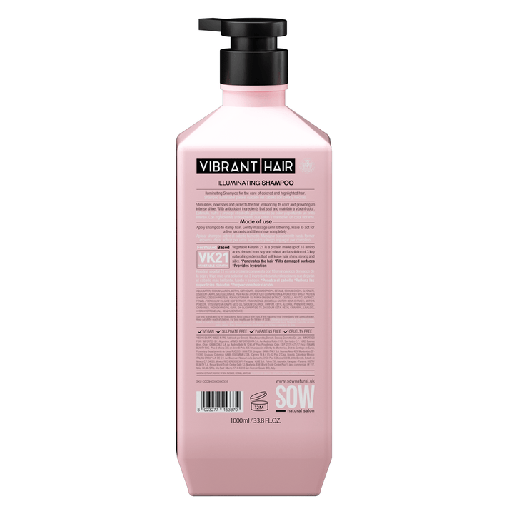 VIBRANT HAIR, ILLUMINATING SHAMPOO 1000ml