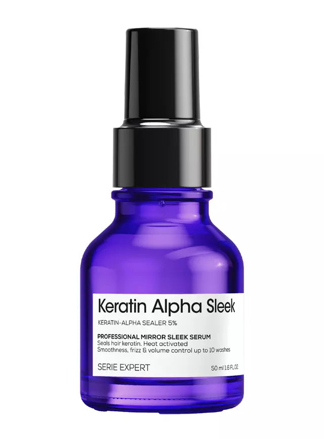 SERIE EXPERT, KERATIN ALPHA SLEEK, SERUM EFECTO ESPEJO 50ml