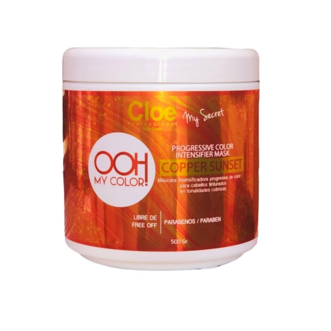 COPPER SUNSET - PROGRESSIVE COLOR INTENSIFIER MASK 500 grs. - OOH MY COLOR - SELFIE