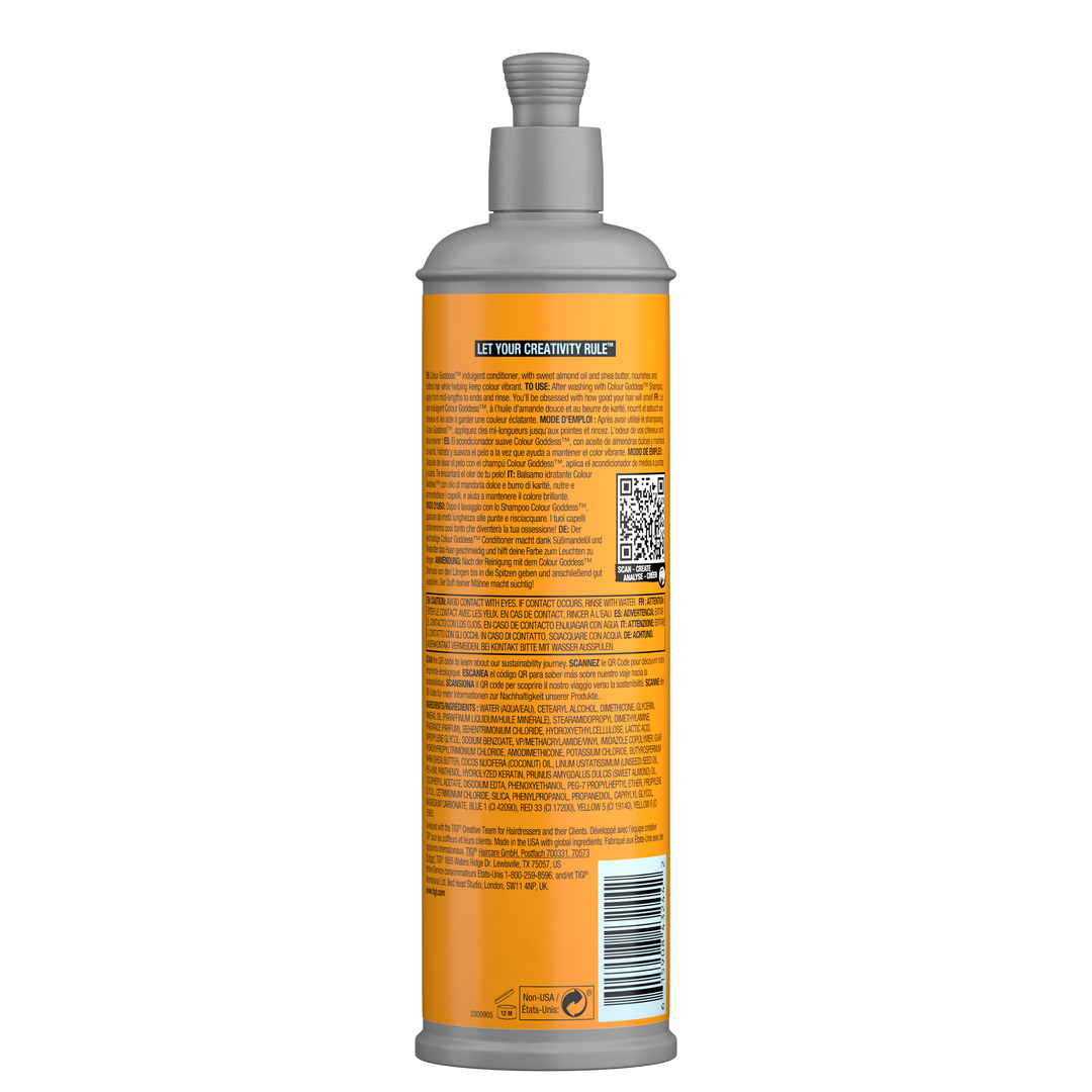 BED HEAD - CUIDADO DEL COLOR - COLOUR GODDEES ACONDICIONADOR 400 ml