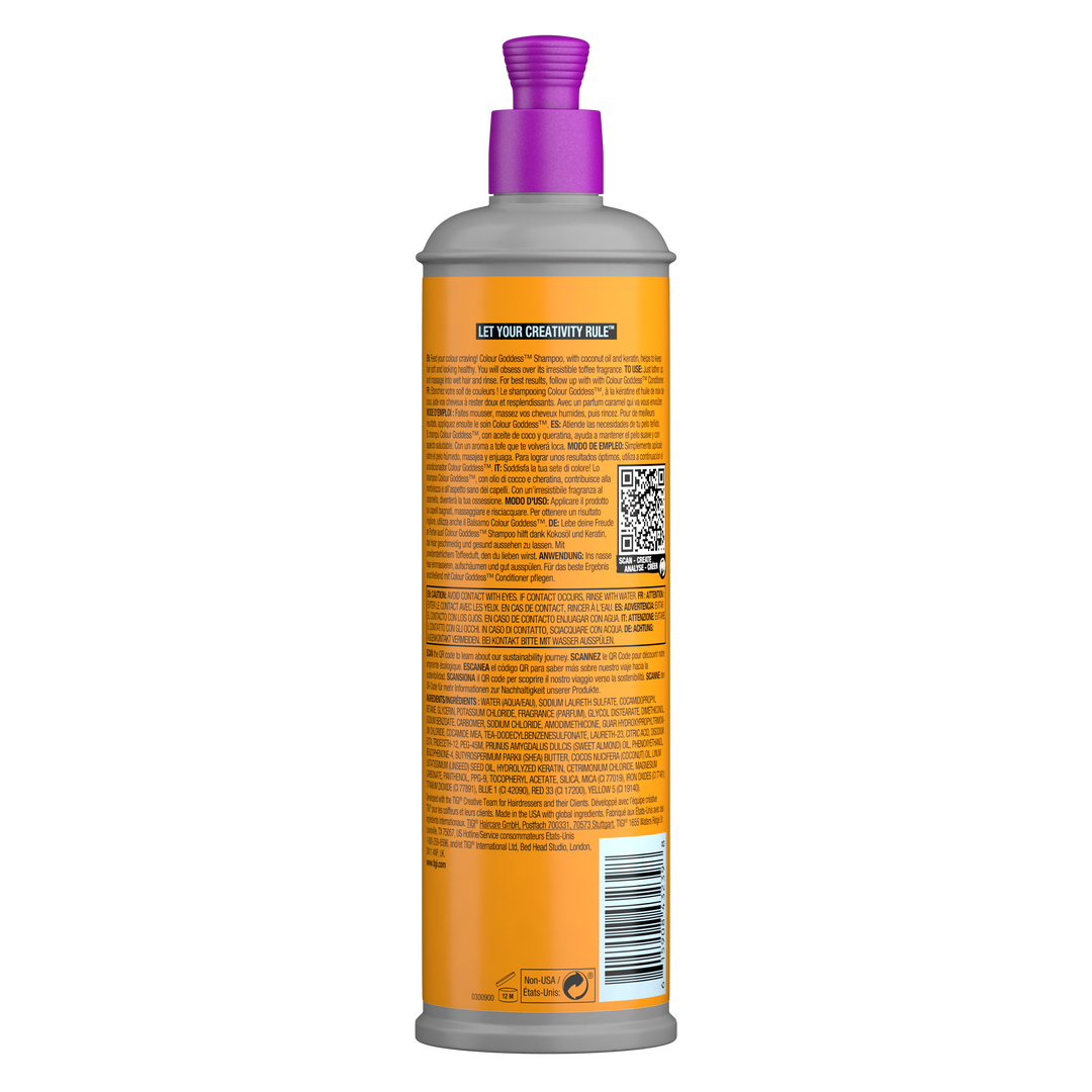 BED HEAD - CUIDADO DEL COLOR - COLOUR GODDEES SHAMPOO 400 ml