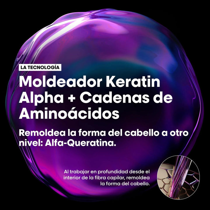 SERIE EXPERT, KERATIN ALPHA SLEEK, SHAMPOO 1500ml