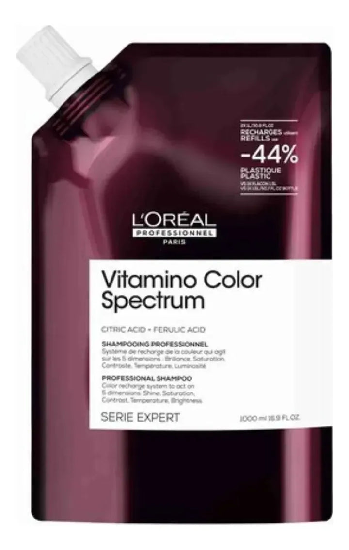 SERIE EXPERT, VITAMINO COLOR SPECTRUM, SHAMPOO 1000ml REFILL