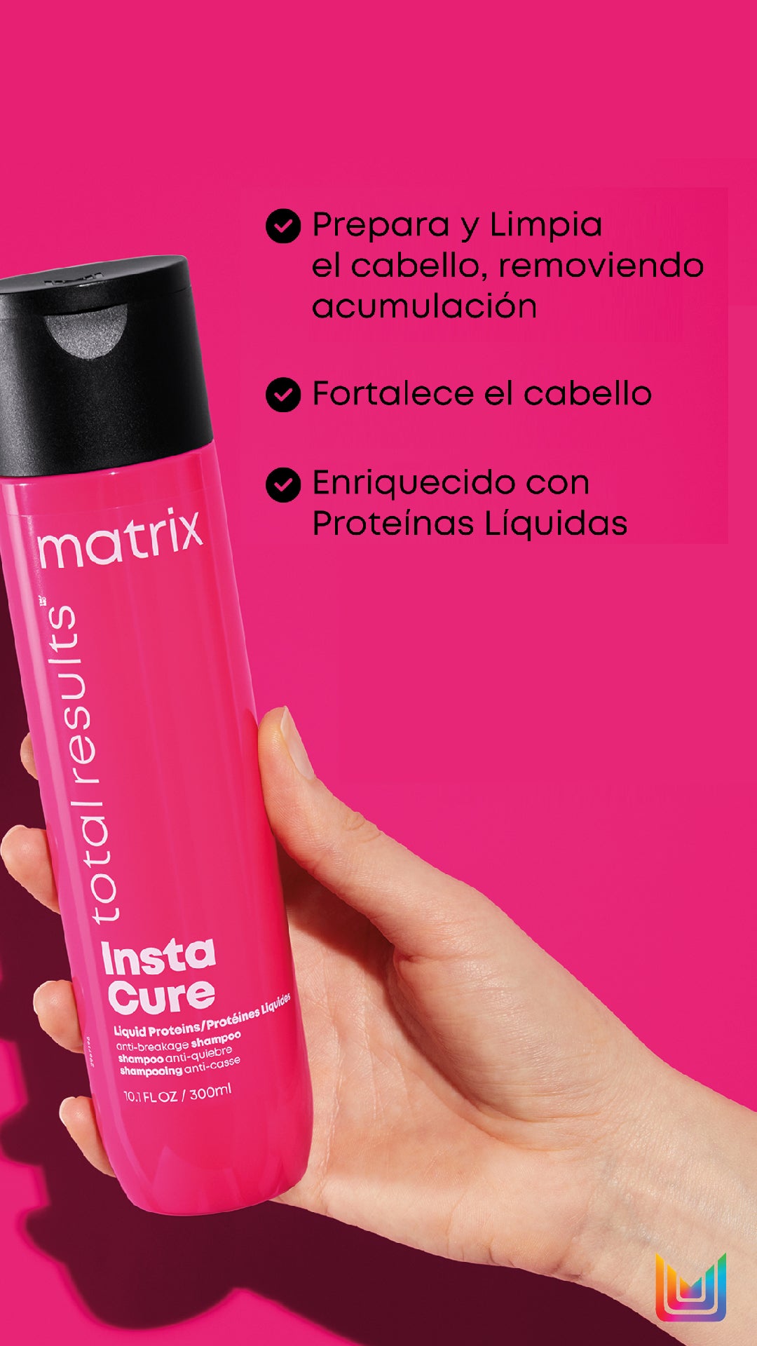 INSTACURE REPAIR, REPARACIÓN, SHAMPOO ANTI QUIEBRE 1000 ml