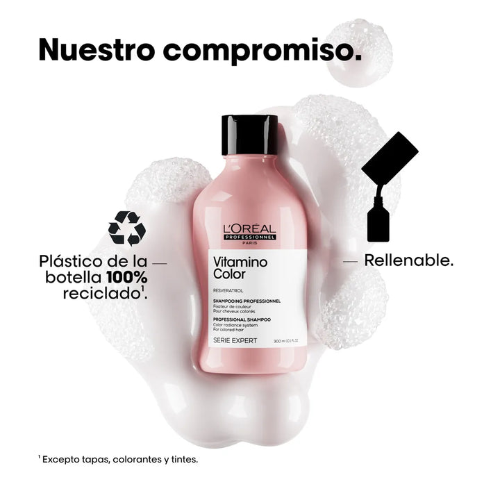 SERIE EXPERT, VITAMINO COLOR, SHAMPOO 240ml  REFILL